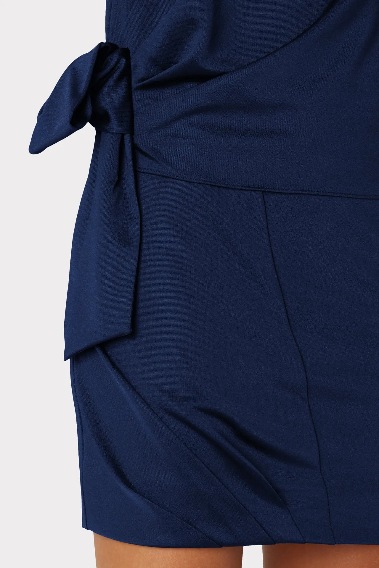 Rey Drape Jersey Top