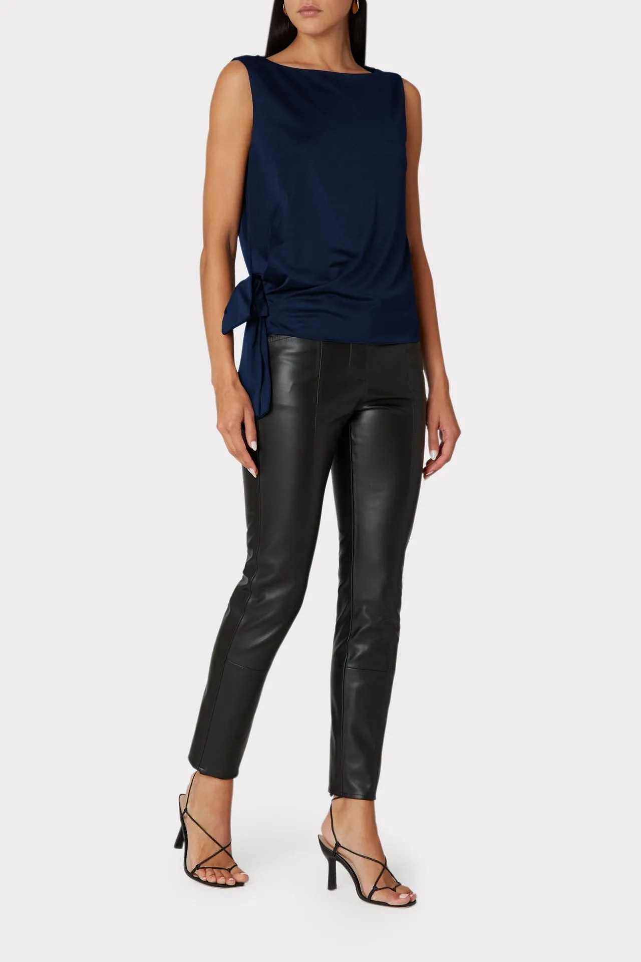 Rey Drape Jersey Top
