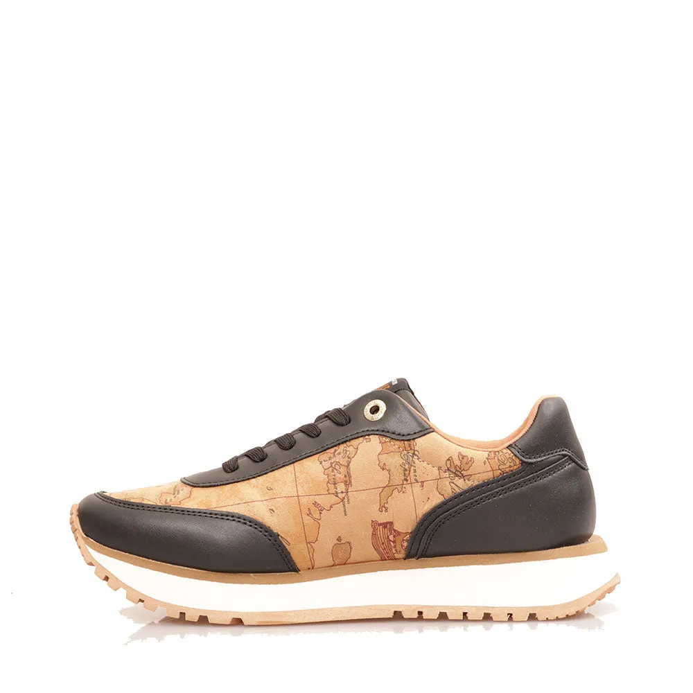 Sneakers Running 1A Classe Alviero Martini Nere con Inserti Geo Classic 2008