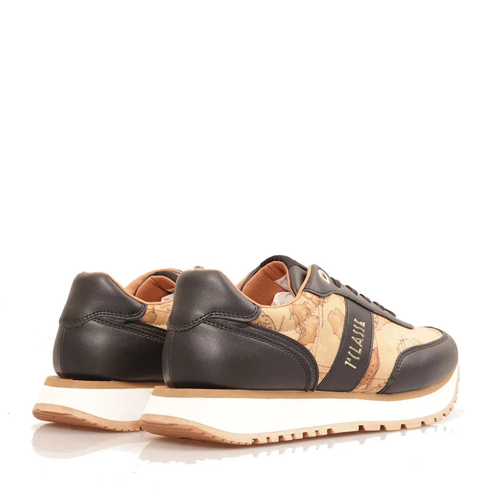 Sneakers Running 1A Classe Alviero Martini Nere con Inserti Geo Classic 2008